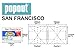 San Francisco PopOut Map (PopOut Maps)