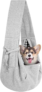 Adiwo Puppy Carrier Dog Carrier Bag Shoulder Tote Reversible Hands-Free Small view 8