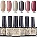 YaoShun Gel Nail Polish, Soak Off UV LED Nail Art Starter Kits 6pcs/Lot 10ml kit003