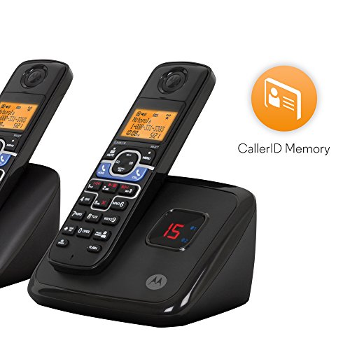 ★FREE SHIPPING★Motorola DECT 6.0 Cordless Phone with 2 Handsets