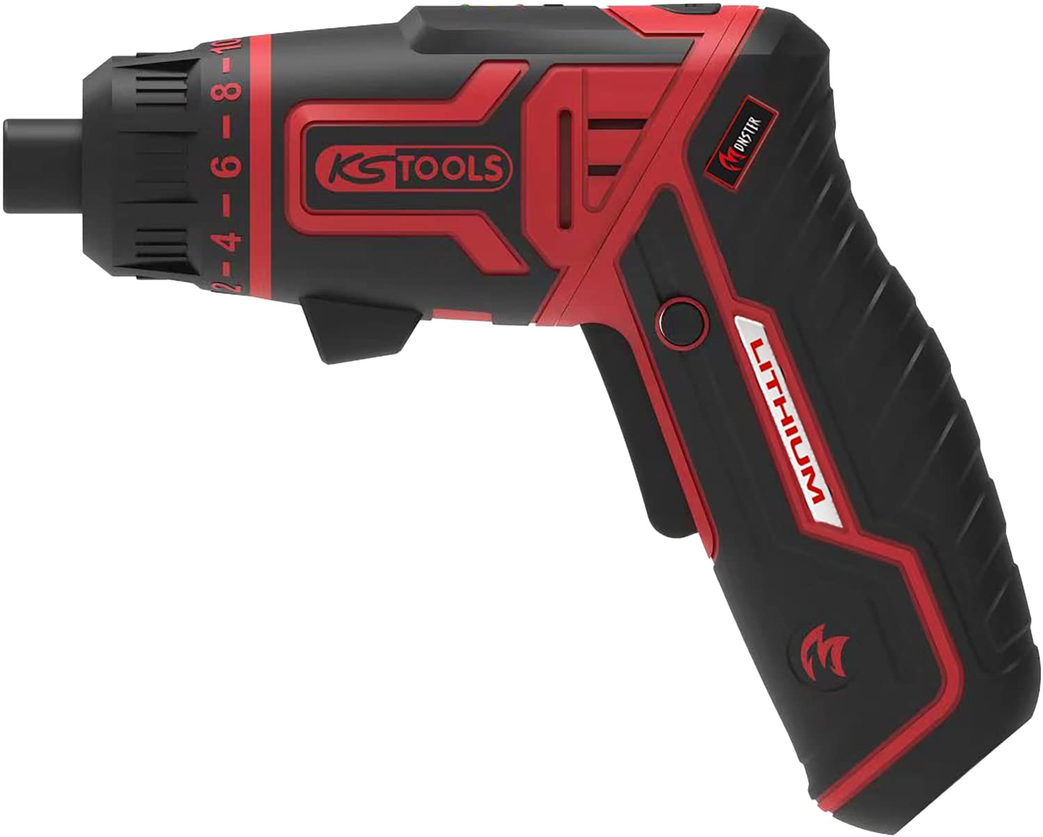 KS Tools 515.6500 eMONSTER 1/4 Inch Cordless Bit Screwdriver Set, 27 Pieces