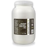 Nature's Oil Unscented Heavy Body Butter/Cream Base, 1 Gallon, Ultra Premium Moisturizing and Nourishing Formula