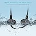 Wireless Headphones, Waterproof Built-in Mic Bluetooth Earphones, with Magnetic Connection, Noise Cancelling in-Ear Earbud Headphones for Sports, Exercise, Running, Gym (Black)thumb 2
