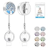 Badge Clips Retractable Keychain Teacher Id Badge
