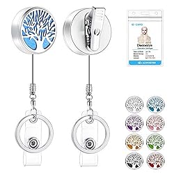 Badge Clips Retractable Keychain Teacher Id Badge