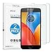 OMOTON Tempered Glass Screen Protector for Motorola Moto E4 Plus, 5.5-Inch, 2 Pack
