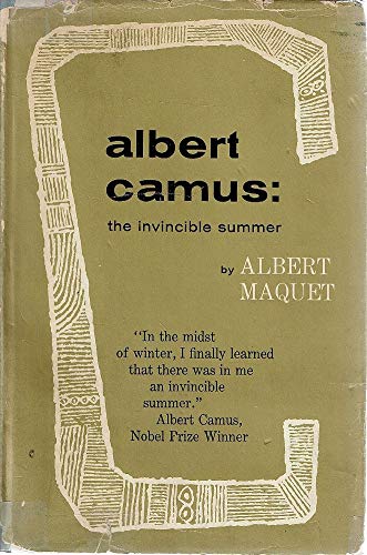 Albert Camus Invincible Summer Amazon.in: Buy Albert Camus: Invincible Summer Book Online At Low Prices In  India | Albert Camus: Invincible Summer Reviews & Ratings