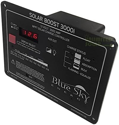 Blue Sky Energy Solar Boost 3000i MPPT Charge Controller, 30 Amp 12 Volt