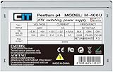 CiT Micro SFC 400W PSU mATX Compact ATX Silent Fan Dual SATA Molex M-400U Grey view 11
