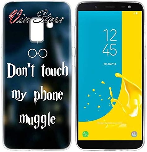 Harry Potter Phone Case - Harry Potter The Deathly Hallows Silicone Case Cover for Samsung J3 J5 J7 S6 S7 Edge S8 S9 Plus Note 8 9 (Harry Potter 07, Samsung S9 Plus)