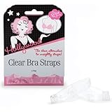 Hollywood Clear Bra Straps 2 pair