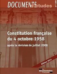 Constitution française du 4 octobre 1958