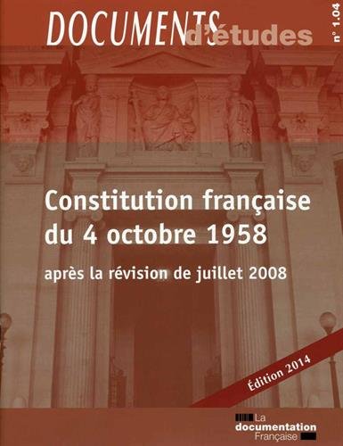 Constitution française du 4 octobre 1958