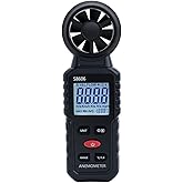 Mcbazel 3 in 1 Handheld Digital Anemometer Wind Meter, High Precision Wind Speed Measuring, Digital Wind Speed Meter with Backlight for HVAC, Sailing, Fishing, and Indoor Outdoor Use