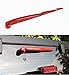 Bestong ABS Window Windshield Wiper Blade Trim Cover for 2007-2017Jeep Wrangler jk 4-Door 2-Door (Rear Window, Red)