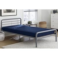 Dorel Home 6" Twin Quilted Mattress, Navy