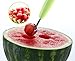 Watermelon Slicer Server Slice Right with Melon Baller and Fruit Carving Knife, KinHom Stainless Steel Faster Corer Cutter Tongs Scoop Tools Kitchen Gadgets for any Picnic or BBQ in Summer