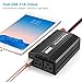 YINENN 300W Vehicle Power Inverter DC 12V to 110V AC Outlets and Car Inverter with 3.1A Dual USB Adapter