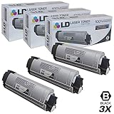 LD Compatible Toner Cartridge Replacement for Okidata 43324404 Type C8 High Yield (Black, 3-Pack)