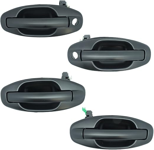 Outside Door Handles Set Front + Rear + Left + Right