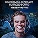 ONIKUMA Xbox One Gaming Headset – Gaming Headset with Mic for PS4, Nintendo Switch, PC, Over Ear Noise-Canceling Gaming Headphones with 7.1 Surround Sound & LED Light for Mac, Laptop, Xbox Onethumb 2