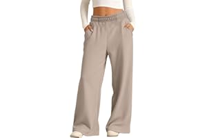 Girls Oversized Wide Leg Sweatpants Drawstring Kids Baggy Straight Leg Track Pants Casual Plain Pockets Fleece Lined Joggers