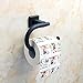 Alise GK8012-B Toilet Paper Holder Bathroom Tissue Holder Storage Wall Mount,SUS 304 Stainless Steel Matte Black