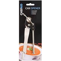 MEIYIN Ouvre-boîte Manuel En Acier Inoxydable Robuste En Forme De Papillon Pour Le Camping, Les Voyages