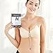 Holisouse Strapless Bra Push Up Sticky Backless Self Adhesive Invisible Bras for Women with All Sizes Available, Beige, D