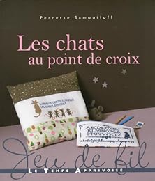 Les  chats au point de croix
