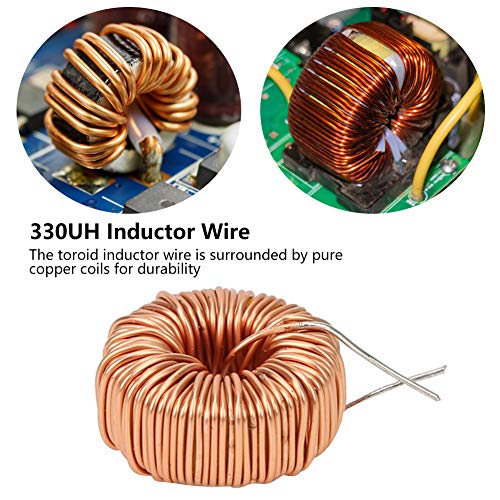 20 pcs Toroid Inductor Kit Small Size Inductance Copper Coil 5026 330UH 3A for Transformers DIY Circuit Board - Thumbnail 3