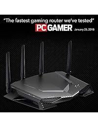 NETGEAR XR500 Nighthawk Pro Gaming WiFi Router - AC2600 Dual Band inalámbrico Gigabit Ethernet velocidades - Controla tu ping y latencia - Funciona con Xbox, PlayStation, PC y más. (Reacondicionado certificado)