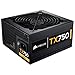 Corsair Enthusiast Series 750-Watt 80 Plus Bronze Certified Power Supply Compatible with Intel Core i3, i5, i7 and AMD platforms - CMPSU-750TXV2
