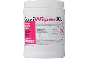 METREX Surface Disinfectant CaviWipes - Item Number 13-1150BX - 66 Each/Box