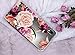 Osophter Compatible with Samsung Galaxy A10 Case, for Galaxy A10 Case FlowerFloral for Girls Women Shock-Absorption Flexible TPU Rubber Soft Silicone for Galaxy A10 (Purple Flower)
