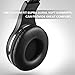 Foldable Headphones, HUEIYING 3.5mm Stereo Headsets with In Line Microphone, Comfortable, Lightweight, Fashion, Running for Android Smartphones, Iphone, Ipad, Ipod, Samsung, PC
