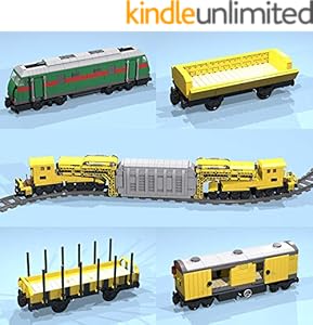 Amazon Com 20ft Container For Standard Trolleys Lego Moc Instructions Lego Train Moc Plans Ebook Chaton E Kindle Store