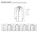 DAVID.ANN Men's Windbreaker Notch Lapel Single Breasted Coat,Black,Large