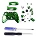 HDE Custom Wireless Game Controller Shell Case for Xbox One with Screwdriver Set (Green Chrome)