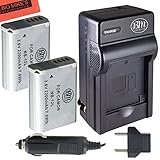 2-Pack of BM Premium NB-12L Batteries & Battery Charger for Canon Legria Mini X, PowerShot N100,PowerShot G1 X Mark II Digital Camera