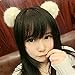Mwfus Girl's Adorable Fur Ball Pompom Ball Hair Hoops Headbands Pink