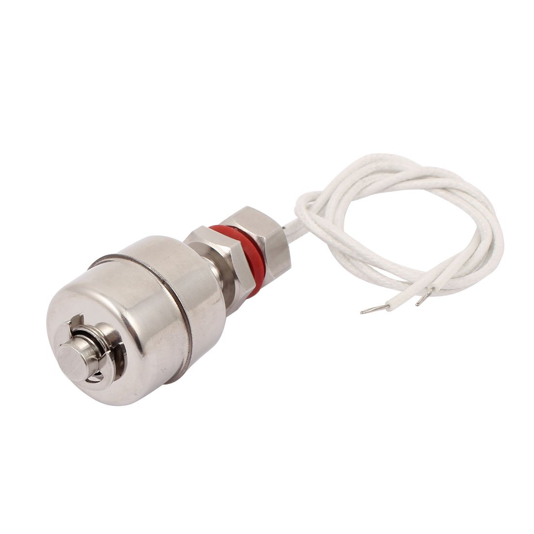 Sourcingmap 60mm 55W DC110V Liquid Water Level Sensor Stainless Steel Conditioning Float Switch