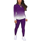 Nimsruc Two Piece Outfits For Women Casual Jogging Suit Sweatsuits Sets