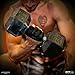 Fit Four The Anti-Ripper Glove Callus Guard Fitness Gloves for Weightlifting & Cross Training Athletes - Premium Leather Palm (All Black, Small)