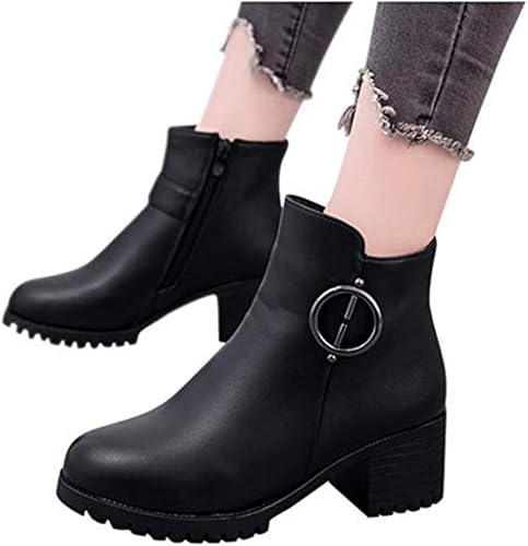 ladies mid heel boots