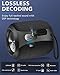 YOTTO Bluetooth Speaker Portable 12W IPX6 Waterproof, Wireless Speakers with HiFi-Tec, Aux Cable Bluetooth 4.2 FM Radio Enhanced Bass Outdoor Stereo Speaker Built-in Mic, 360°Full Surround Sound