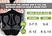 Plantar Fasciitis Socks Compression Foot Sleeve with Arch & Ankle Support for Men & Women Relive Pains for Heels & Improves Circulation for Better Foot Health (Black & Gray, 1 Pair)