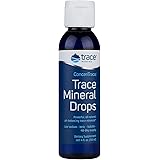 Trace Minerals ConcenTrace Drops | Full Spectrum Minerals | Ionic Liquid Magnesium, Chloride, Potassium | Low Sodium | Energy