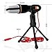 VIMVIP® Professional Condenser Skype Audio Sound Podcast Microphone Mic PC Laptop Karaoke Studio with Stand Shock Mount for Laptop PC Computer