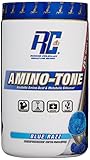 Ronnie Coleman Signature Series Amino-Tone, Stim-Free Fat Loss Support Complex and Anabolic Amino-Acid, Blue Raspberry, 435 Gram